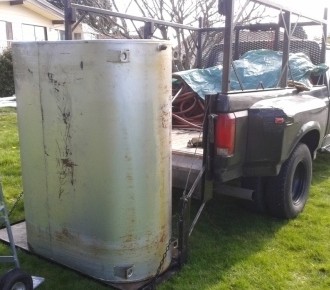Removing the old tank and what is involved